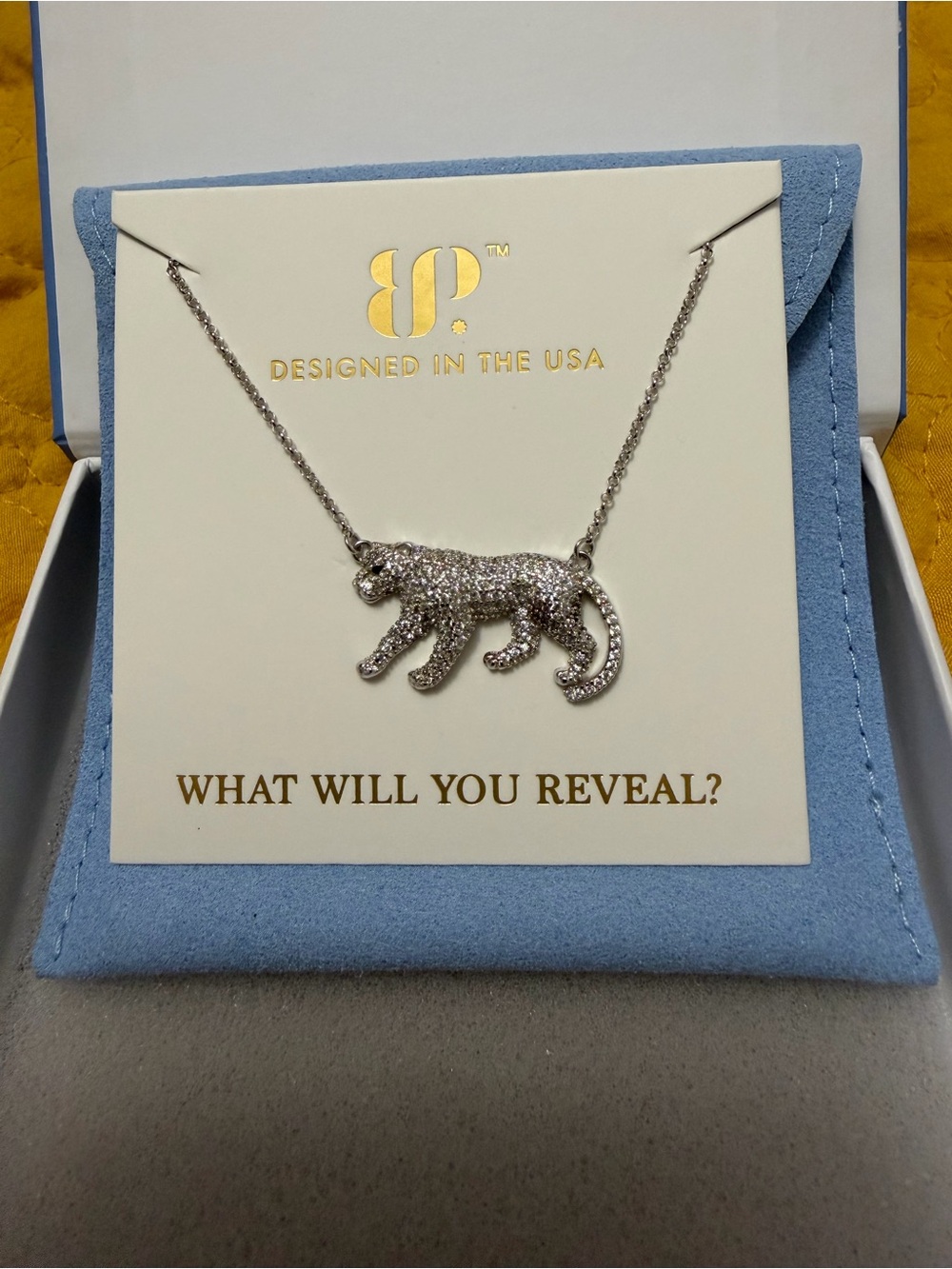 Bomb Party Sterling Club Necklace- on the Prowl
